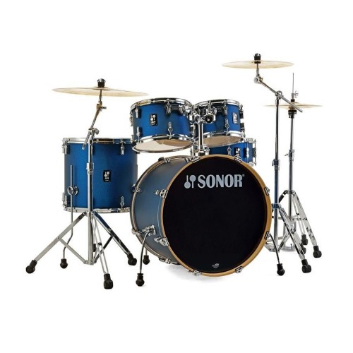 AQ1-Dark Blue Sparkle Drum Kit 