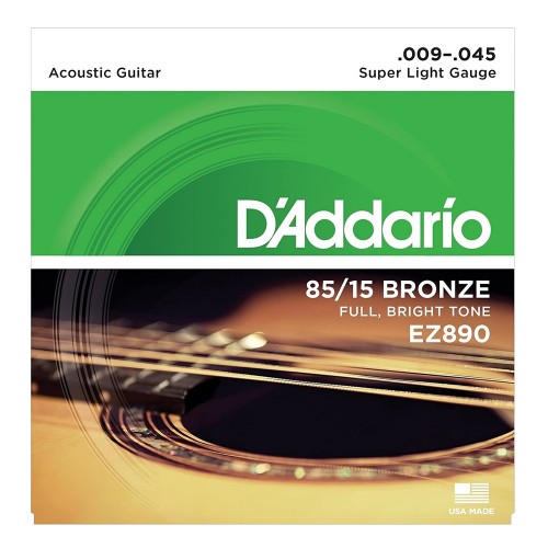 D'Addario EZ890 Acoustic Guitar String