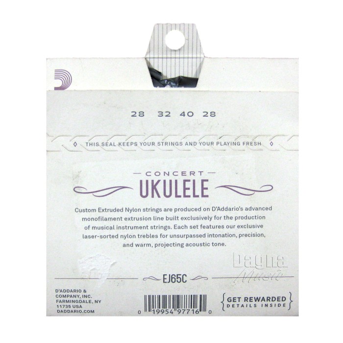 D'Addario EJ65C Ukulele String