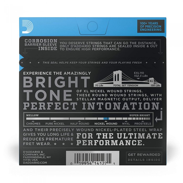 D'Addario EXL110 Electric Guitar String