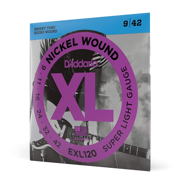 D'Addario EXL120 Electric Guitar String