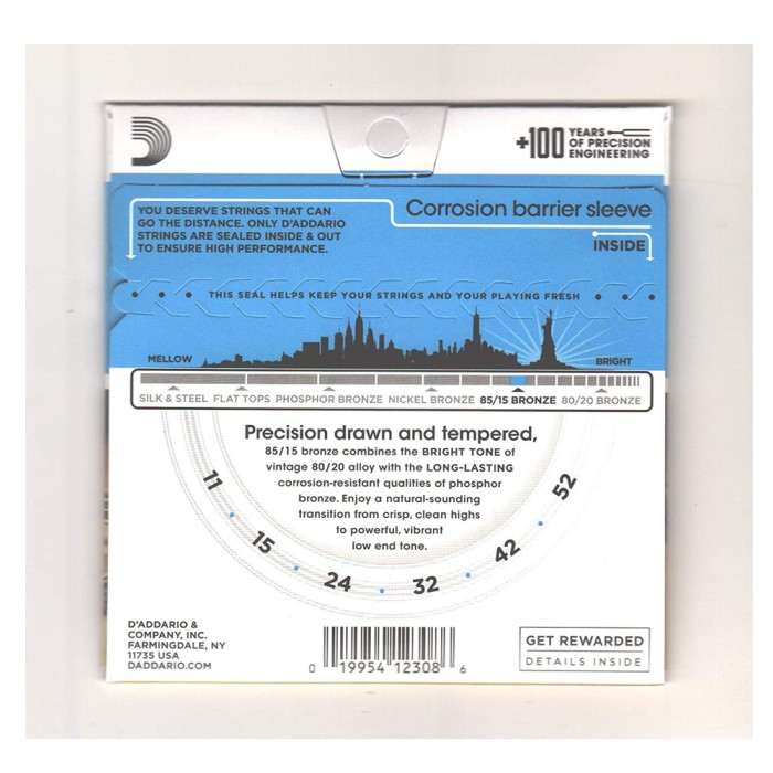D'Addario EZ910 Acoustic Guitar String