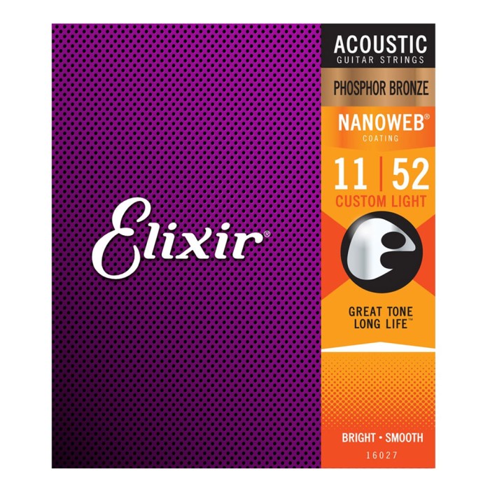 Elixir 16027 Acoustic Guitar String