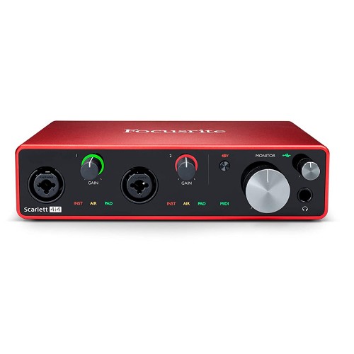 SCARLETT-4I4 3RD GEN Audio Interface