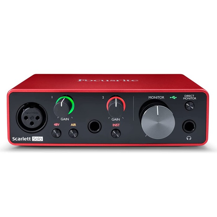 SCARLETT Solo Audio Interface